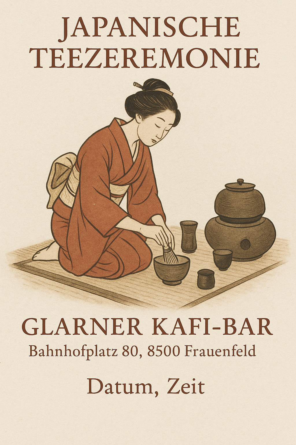 Japanische Teezeremonie