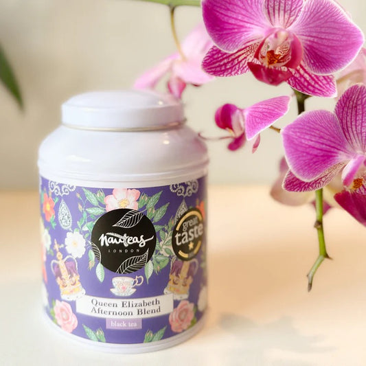 Nauteas: Queen Elizabeth Afternoon Blend - Teedose mit losem Tee
