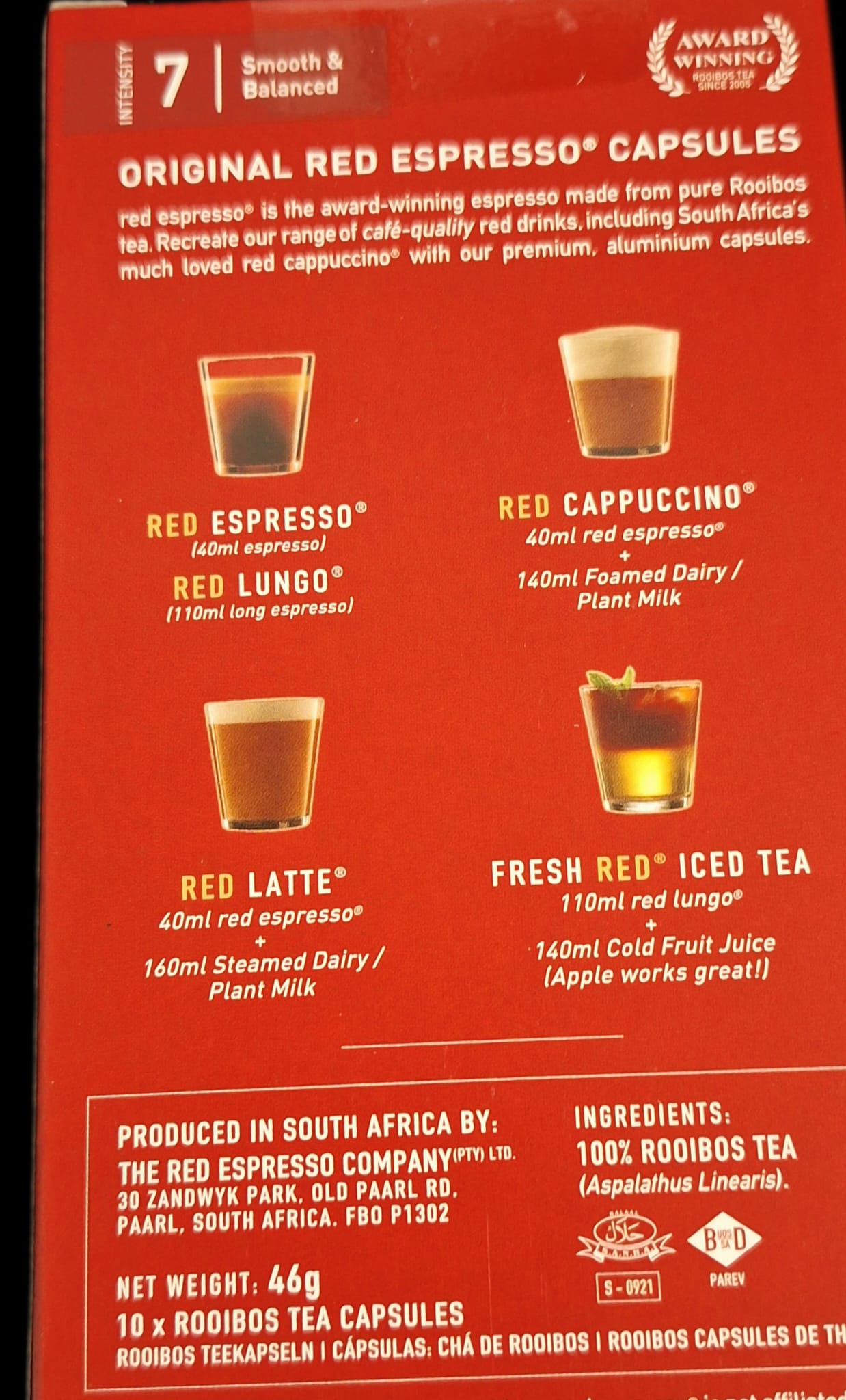 Rooibos Espresso Kapseln